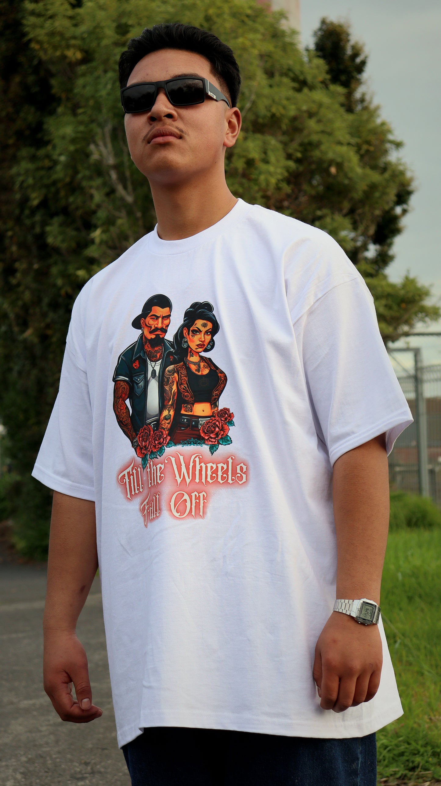'Till the Wheels Fall Off'- Oversized/Boxy Fit