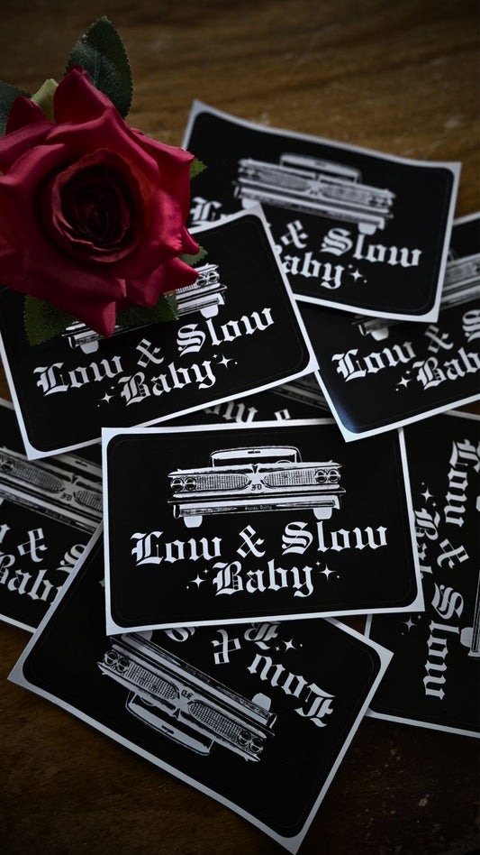 Low & Slow Vinyl Sticker